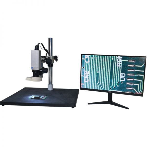 大平台视频显微镜SMT贴件检查显微镜贴片